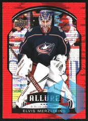 2020-21 Upper Deck Allure Red Rainbow #16 Elvis Merzlikins